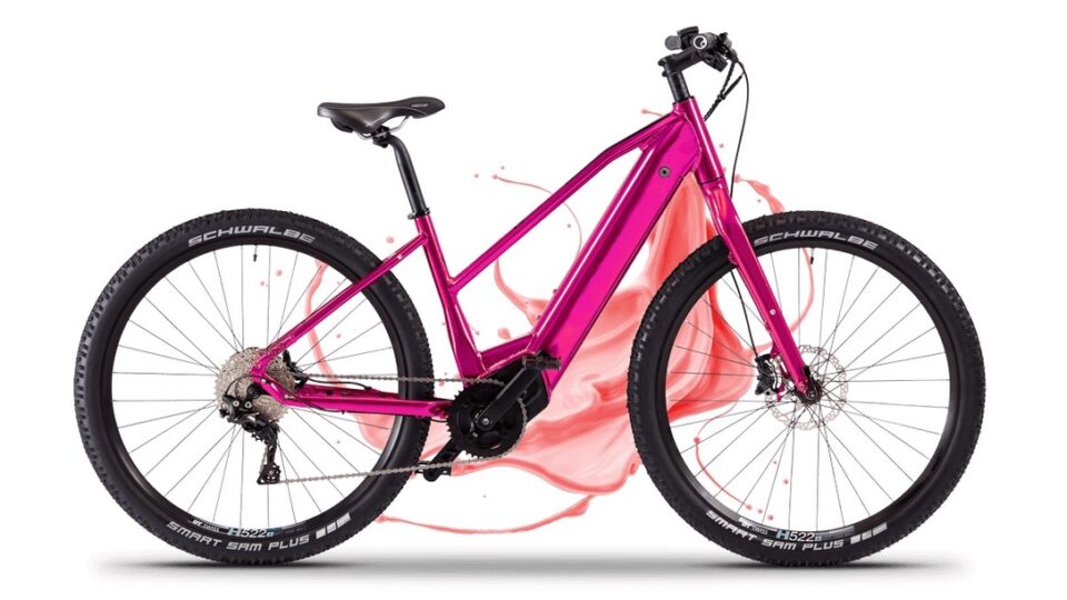 Pinkes E-Bike von LinuZ