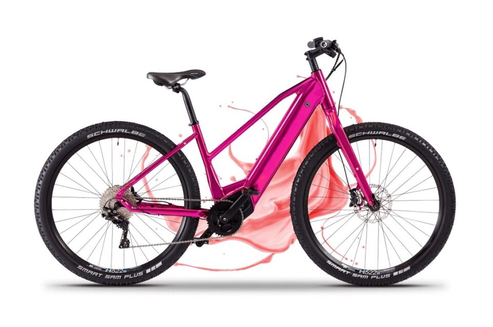 Pinkes E-Bike von LinuZ